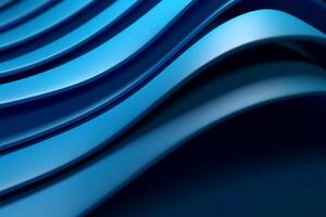 Abstract blue and golden background. 3d rendering, 3d illustration , photo
