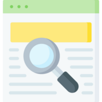 research icon design png