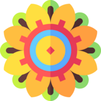 diseño de icono de mandala png