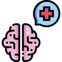 mental salud icono diseño png