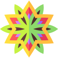 diseño de icono de mandala png