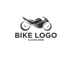 Motorbike icon vector logo design sign illustration.