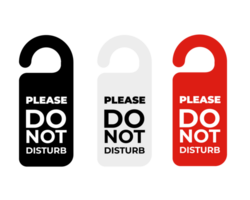 Please do not disturb hotel design png