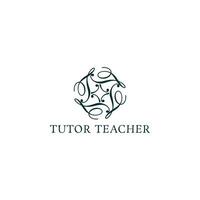 Abstract TT or T Logo, Initial Letter Logo Template in green color isolated on a white background. Abstract letter TT logo applied for accounting and financial logo design inspiration template vector