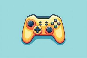 Retro video game controller photo