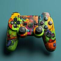 Modern video game controller photo