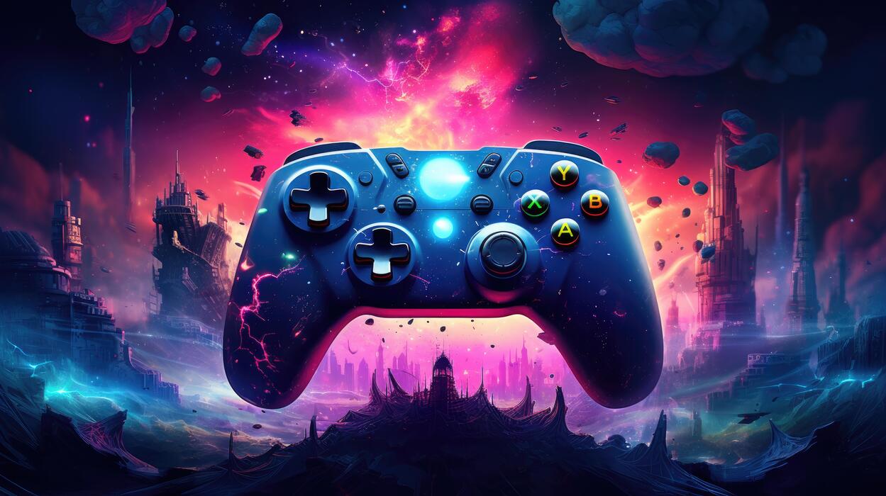 Gaming Wallpaper Stock Photos, Images and Backgrounds for Free Download