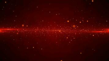 Abstract background with exploding fiery red hot energy particles flowing towards the camera. This motion background animation is full HD and a seamless loop. video