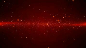 Abstract background with exploding fiery red hot energy particles flowing towards the camera. This motion background animation is full HD and a seamless loop. video