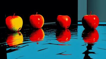 Fruits, food, fruit salad background, photo