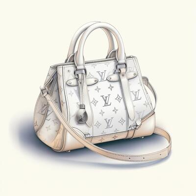 lv bag clipart