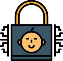 Internet security Vector Icon Design