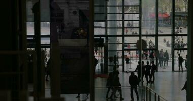 Centro pompidou dentro Paris, França video