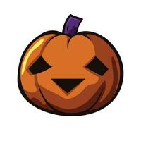 Spooky Halloween pumpkin icon for eerie designs and eerie vibes photo