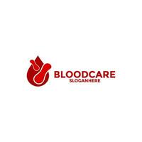 Blood Donor Logo designs template, Blood Donation , Blood Drop Logo vector template