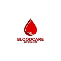 Blood Donor Logo designs template, Blood Donation , Blood Drop Logo vector template