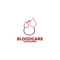 Blood Donor Logo designs template, Blood Donation , Blood Drop Logo vector template