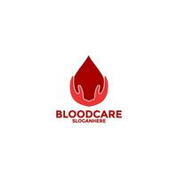 Blood Donor Logo designs template, Blood Donation , Blood Drop Logo vector template