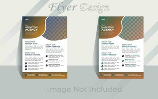 modern business flyer template, abstract business flyer and creative design, abstract business flyer, vector template design