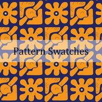 Geometric pattern repart design vector