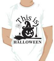 Happy halloween quotes t shirt design vector graphic tamplate