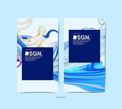 abstract background vector with colorful design