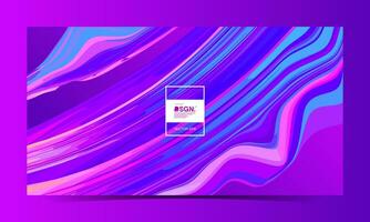 abstract background vector with purple and blue waves