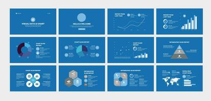 infografía modelo para presentación vector