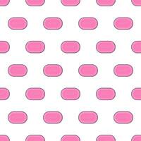 Bar Of Soap Seamless Pattern On A White Background. Soap Theme Vector Illustration