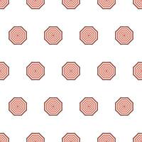 Summer Beach Umbrellas Seamless Pattern On A White Background. Summer Theme Vector Illustration