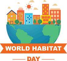 World Habitat Day vector