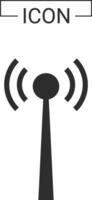 wireless icon signal connection vector