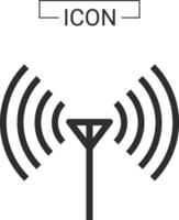 wireless icon signal connection vector