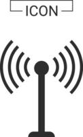 wireless icon signal connection vector