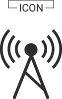 wireless icon signal connection vector