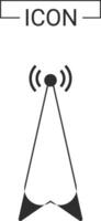 wireless icon signal connection vector