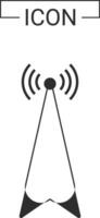 wireless icon signal connection vector