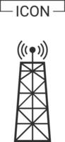 wireless icon signal connection vector