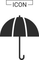 Umbrella vector icon template