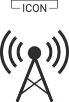 wireless icon signal connection vector