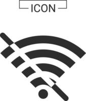 Wifi íconos Internet red vector