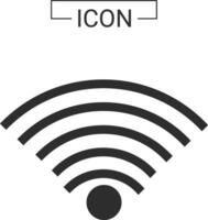 Wifi íconos Internet red vector