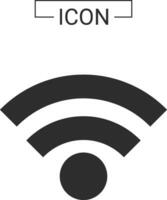 Wifi íconos Internet red vector