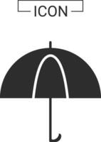 Umbrella vector icon template