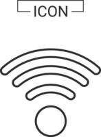 wifi icons internet network vector