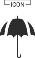 Umbrella vector icon template