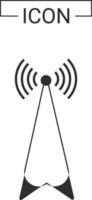 wireless icon signal connection vector