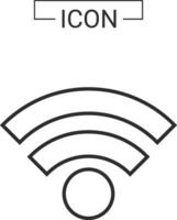 wifi icons internet network vector