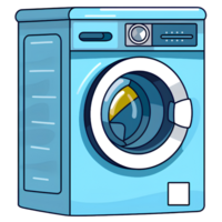 lavando máquina ilustração ai generativo png