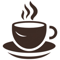 café taza aislar clipart ai generativo png